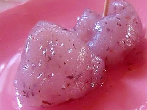 梅苺風味　一口タイプの水菓子